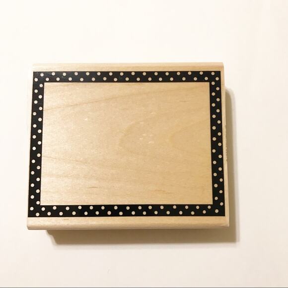 Stampin’ Up Retired 1999 Darling Dot Frame - Picture 1 of 4